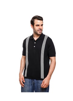 Buy Coup - Woven Polo-Shirt with Short Sleeves in Saudi Arabia