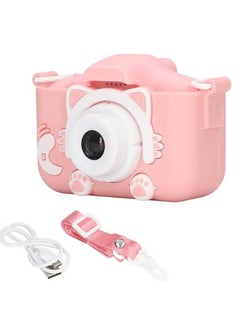 Buy Kids Camera, Face Recognition Portable LED Flash Digital Camera for Kids Birthday Gifts in UAE