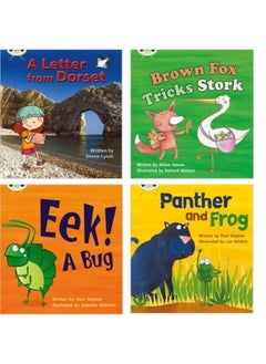 Buy Learn to Read at Home with Bug Club Phonics: Pack 5 (Pack of 4 reading books with 3 fiction and 1 non-fiction) in UAE