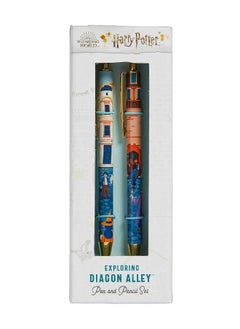 Buy Harry Potter: Exploring Diagon Alley Pen and Pencil Set (Set of 2) in UAE