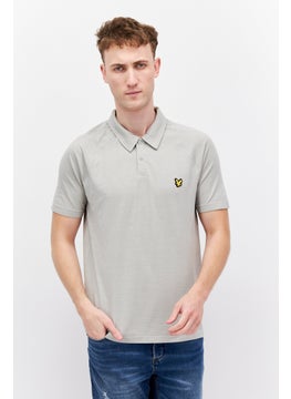 اشتري Men Sportswear Fit Golf Polo Shirt, Grey في الامارات