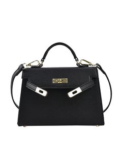 اشتري Women's Satchel Handbag Shoulder Handbag 19*7*21CM Black في السعودية