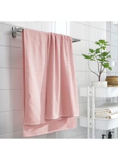 Buy Bath Sheet, Light Pink, 100X150 Cm in Saudi Arabia