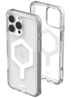 Buy UAG Plyo MagSafe for iPhone 16 Pro Max Case Cover [16 Feet Drop tested] - Ice | White in UAE