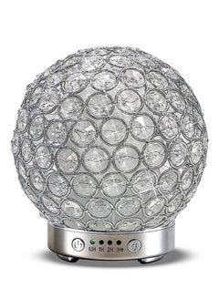 Buy Silver Crystal Ball Colorful Night Light Humidifier in UAE
