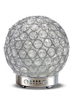 Buy Silver Crystal Ball Colorful Night Light Humidifier in UAE