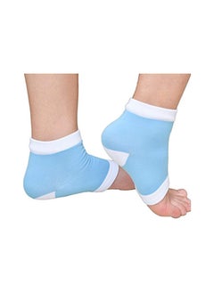 Buy Soft Moisturizing Gel Socks for Dry Cracked Feet 1 Pair Random Color in Egypt