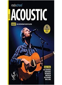 اشتري Rockschool Acoustic Guitar Debut 2019 by  Paperback في الامارات