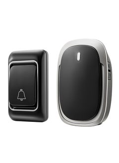 Buy Wireless Door Bell - Black in Saudi Arabia