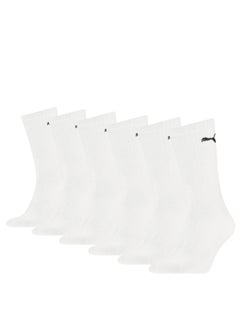 Buy Unisex Sport Crew Socks 6 Pack in UAE