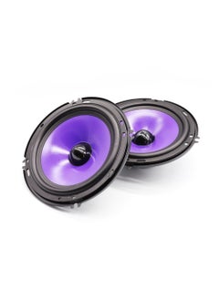 اشتري 6.5 Inch 90 Watt 2-Way Car Audio Door Coaxial Speakers Heavy Mid-bass Modified في السعودية