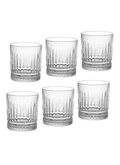 Buy A Set Of Glass Cups For Water And Juice 340 ML in Saudi Arabia