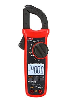 Buy Digital Clamp Meter, ST200 4000 Counts Multimeter Voltage Tester Amp Meter, Measuring AC DC Voltage Current Resistance Capacitance Diodes Frequency Continuity (Red) in Saudi Arabia