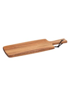 Buy Water-Resistant Acacia Presentation Chopping Board Brown 15 x 40 cm 194190 in Saudi Arabia