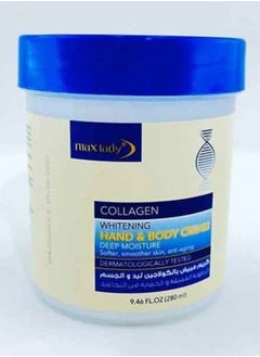 Buy Collagen Whitening Hand & Body Cream 280Ml in UAE