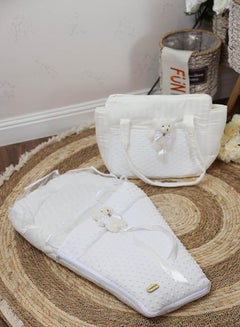 اشتري Diaper Bag Portable Storage Bag Cute Bear في السعودية