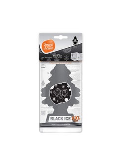 Buy Smart Scent Paper Car Air Freshener Diffuser, Black Ice XXL in Egypt