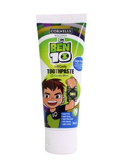Buy Cornells Wellness Ben 10 Anti-Cavity Toothpaste Candy Mint Multicolour 75ml in UAE