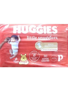 Buy Little Snugglers Baby Diapers, Size Preemie, 30 Count, Convenience Pack (Packaging May Vary) in UAE