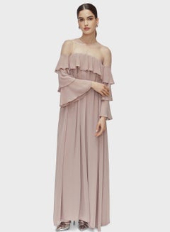 اشتري Bardot Ruffle Dress في الامارات