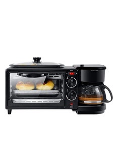 اشتري 3 In 1 Breakfast Maker Black في الامارات