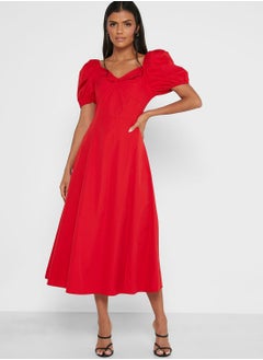 Buy Puff Sleeve Dress in UAE