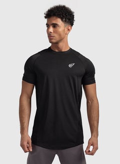 Buy Offence Short Sleeve in Black in Egypt