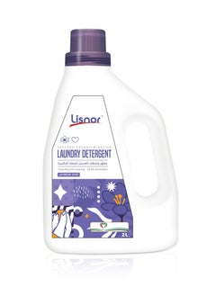 Buy Lisnor Liquid Detergent, Laundry Gel, Saffron Scent 2L in UAE