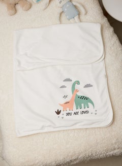 اشتري June Dinosaur Patterned Baby Blanket في الامارات