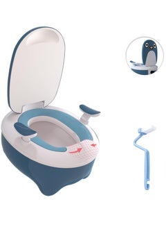 اشتري Baby Potty Training Seat, Potty Toilet Trainer with Handles, Portable Toilet Seat for Kid Boys Girls Indoor and Outdoor في السعودية