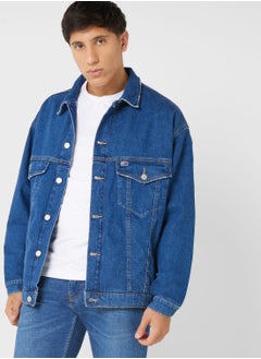 Buy Pocket Detail Denim Jacket in UAE