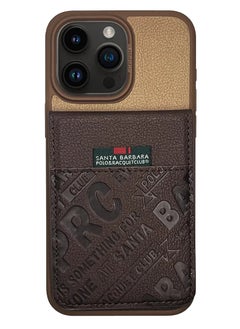 اشتري iPhone 15 Pro Max Hulda Series Genuine Santa Barbara Leather Case في مصر