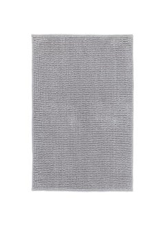 Buy Bath Mat Grey-White Mélange 50X80 Cm in Saudi Arabia