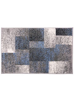 اشتري Modern Distressed Boxes Area Rug 2' X 3' Blue في السعودية