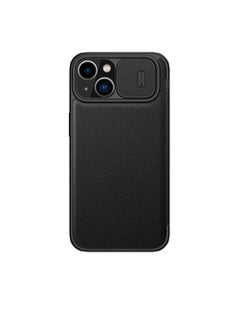 Buy Nillkin Qin Pro Leather Case (plain leather) Apple iPhone14 Max 6.7 2022-Classic Black in Egypt