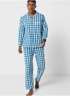 Buy Check Pyjama Set in UAE