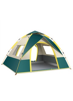 Buy Outdoor Camping Automatic Quick Opening Tent with Two Doors and Two Windows 205*205*135CM in Saudi Arabia