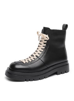 Buy New Youth Fashion Thick Sole High Top Boots in UAE