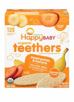 Buy Baby Food Contains Banana Sweet Potato Pack Non GMO Gulten Free 48g in UAE