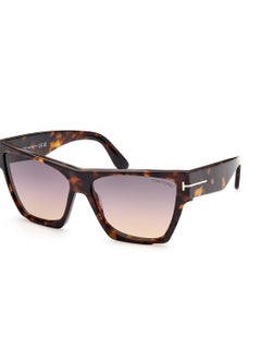 اشتري Women's UV Protection Asymmetrical Sunglasses - FT094255B59 - Lens Size: 59 Mm في السعودية