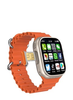 Buy Modio 4G Ultra Max Smart Watch Sim Card Slots Men Women Bluetooth Cellular WiFi GPS 64GB 3 Bands in Saudi Arabia