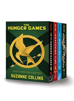 اشتري Hunger Games Four Book Collection by Suzanne Collins Hardcover في الامارات