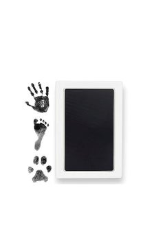 اشتري ORiTi Clean Touch Ink Pad for Baby Handprints and Footprints – Inkless Infant Hand & Foot Stamp Safe for Babies Black Print Kit في الامارات
