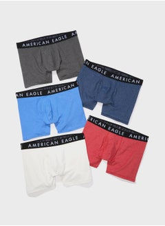 Buy 5 Pack Logo Band Trunks in UAE