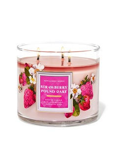 اشتري Strawberry Pound Cake 3-Wick Candle في الامارات