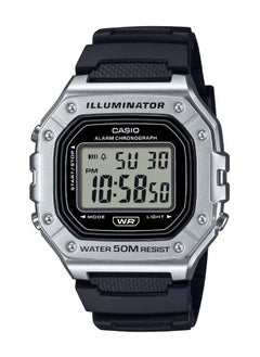 اشتري Illuminator Digital Resin Strap Men's Watch W-218HM-7BV في الامارات