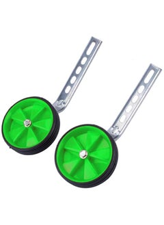 Buy Kids Bike Brackets Easy to Install Adjustable to Fit Most Kids Bikes Green in Egypt