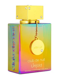 اشتري Armaf Club De Nuit Untold Eau De Parfum For Unisex 105ML, Perfumes For Men, Perfume For Women, Fragrance, Colourful في الامارات