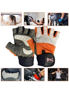 Buy Weight Lifting Gloves Workout Gloves With Wrist Wrap Support Gym Gloves Ventilated Back Weight Lifting Gloves With Palm Protection For Lifting Training Fitness And Exercise in UAE