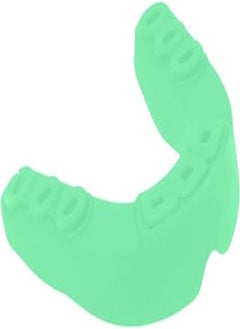 Buy Generic Sport Mouth Guard Silicone Teeth Protector Adult 5X5 -Green in Egypt